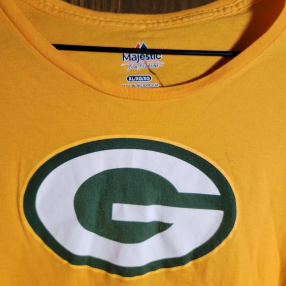 Green Bay Packers Long Sleeve Tee Shirt Size XL - Picture 3 of 8